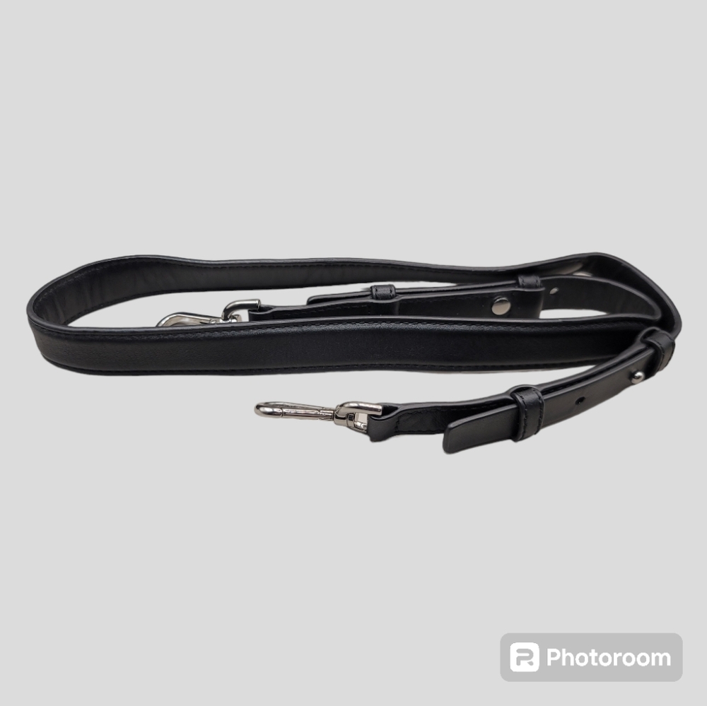 Michael Kors MK Whitney Leather Small Satchel Handbag Black Crossbody Neutral - Picture 2 of 12